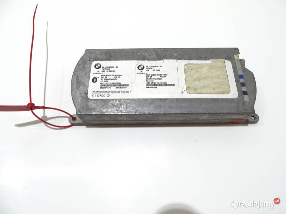 MODUŁ STEROWNIK BLUETOOTH BMW X3 E83 OE 9129850 Pozostałe Strzyżewice