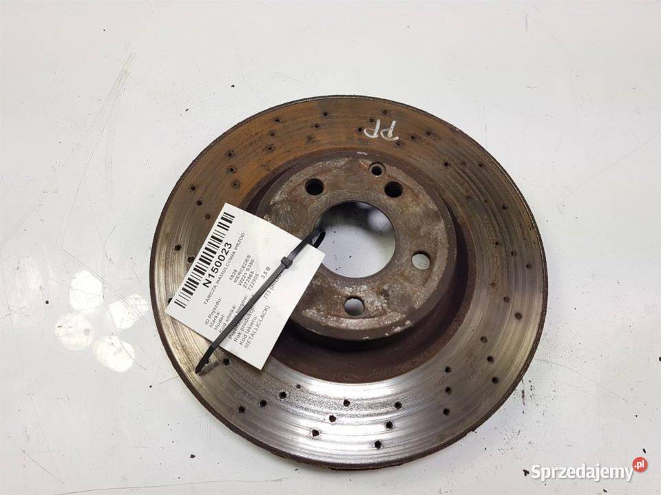 TARCZA HAMULCOWA PRZÓD MERCEDES W221 S350 Lipno