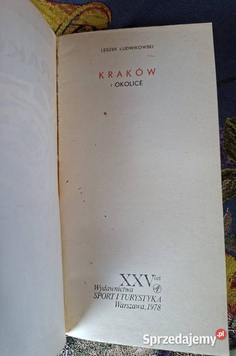 Kraków i Leszek Ludwikowski przewodnik sprzedam