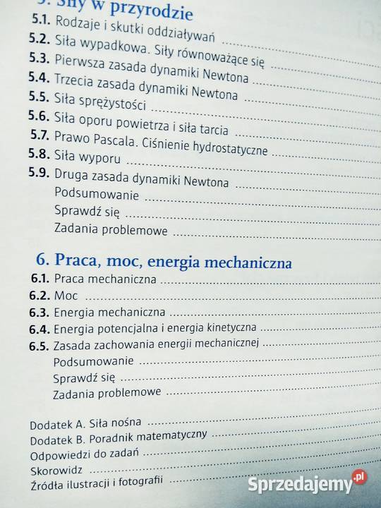 Świat fizyki 7 podręcznik nowe książki Warszawa sprzedam