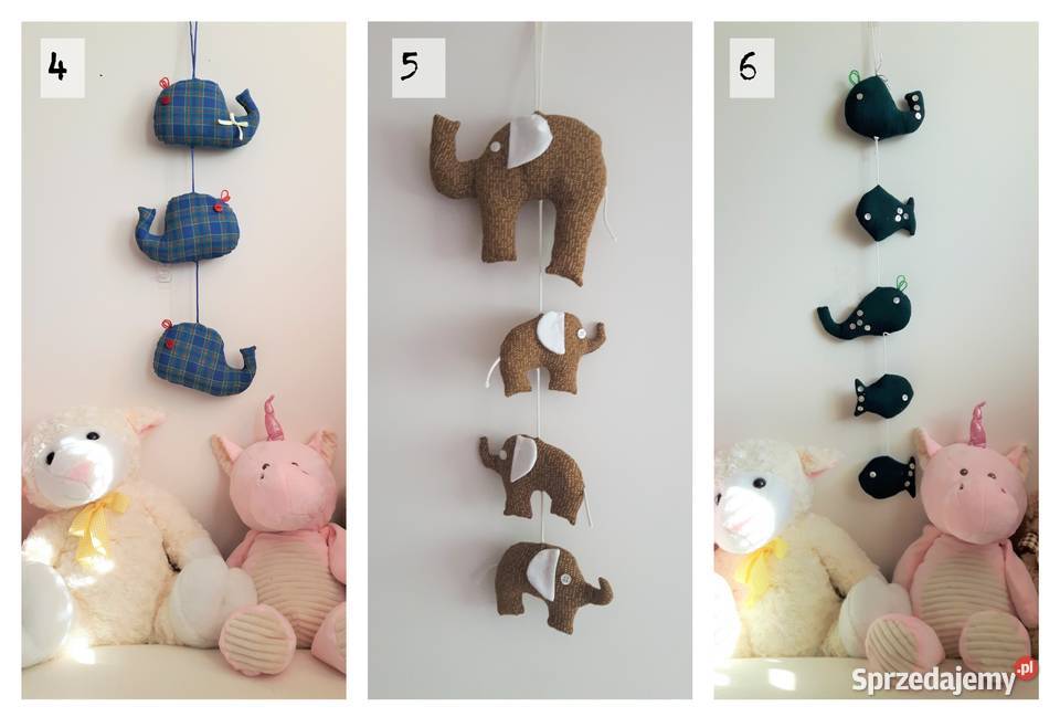 Zawieszki dekoracja pokoju dziecka łódzkie Łódź