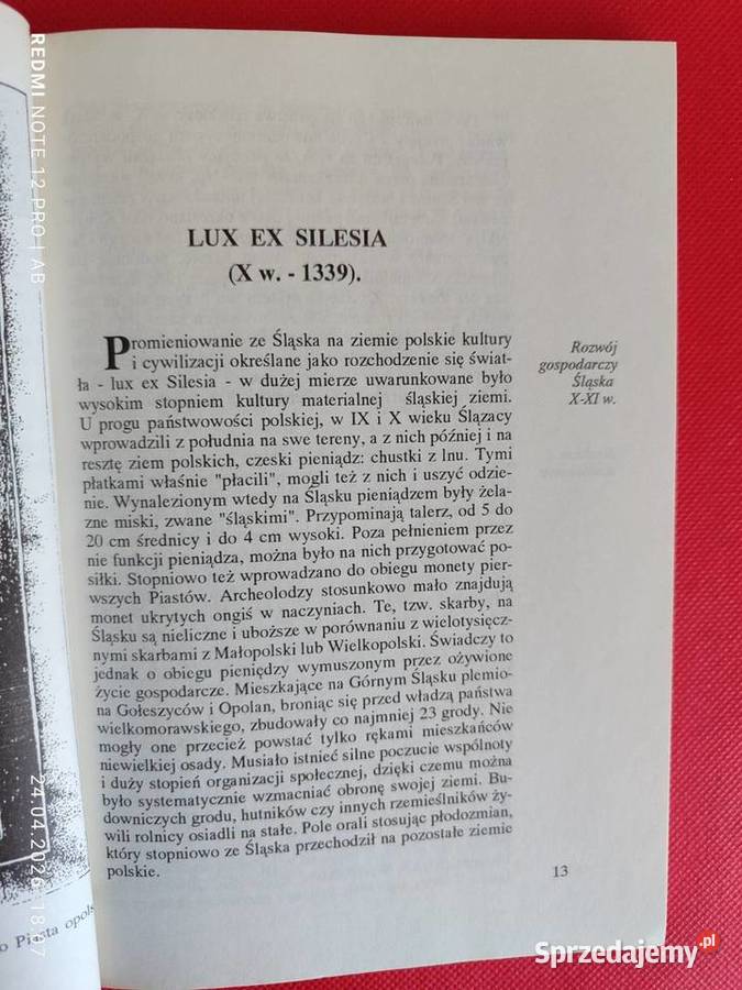 Śląskie drogi X w do 1939 r Marian Dyba wyd z Katowice sprzedam