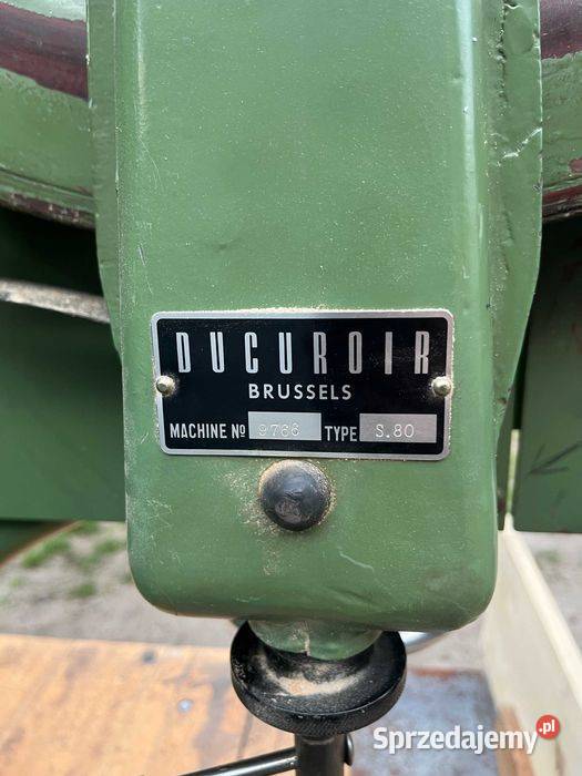 Piła taśmowa do drewna Ducuroir S80 ciężka Tuliszków sprzedam