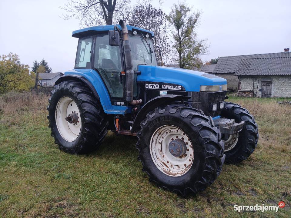 Ciągnik HOLLAND 8670 fendt renault case john
