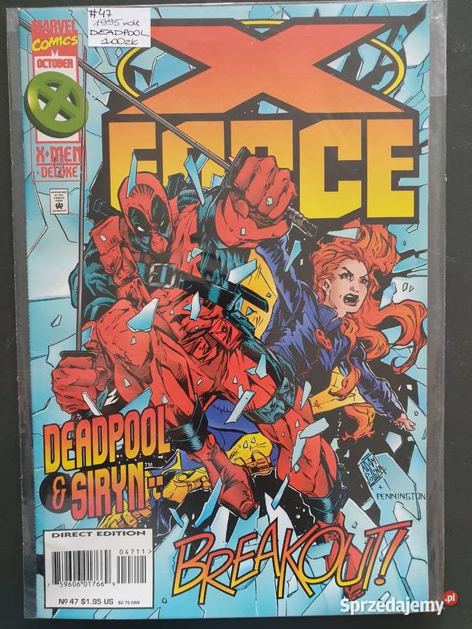 XForce Deadpool Siryn Breakout komiks Marvel USA Komiksy pomorskie Gdynia