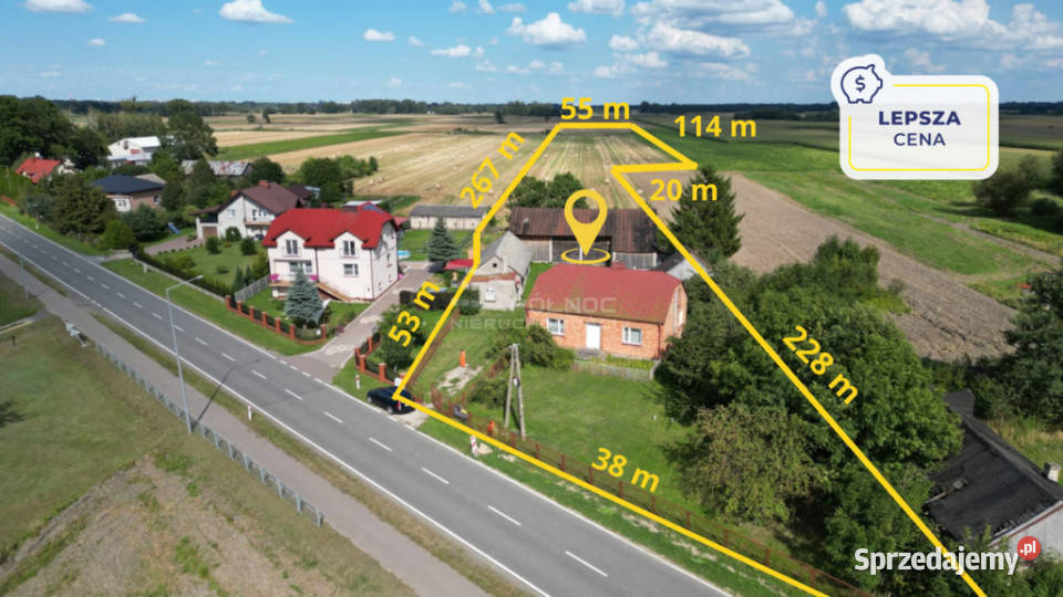 Siedlisko w Lebiedziewie gmina Terespol lubelskie Lebiedziew
