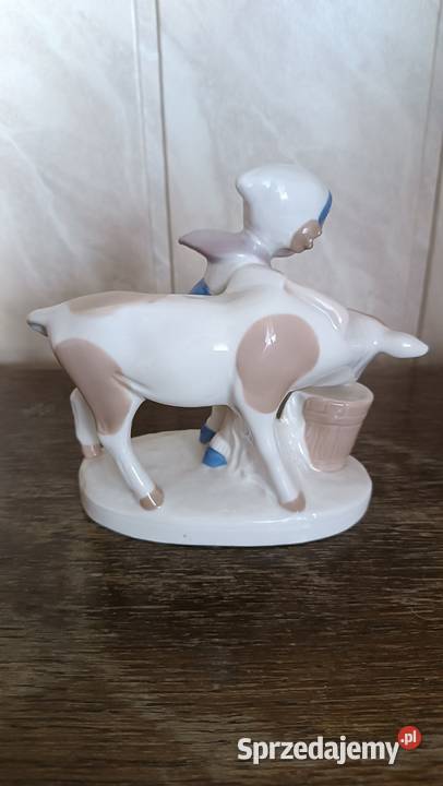 Figurka porcelanowa Grafenthal biały Figurki i rzeźby Goleniów