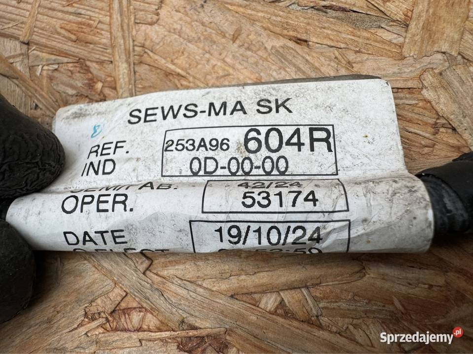 Instalacja wiązka zderzaka przód renault clio V Rok produkcji 2024 Sieraków