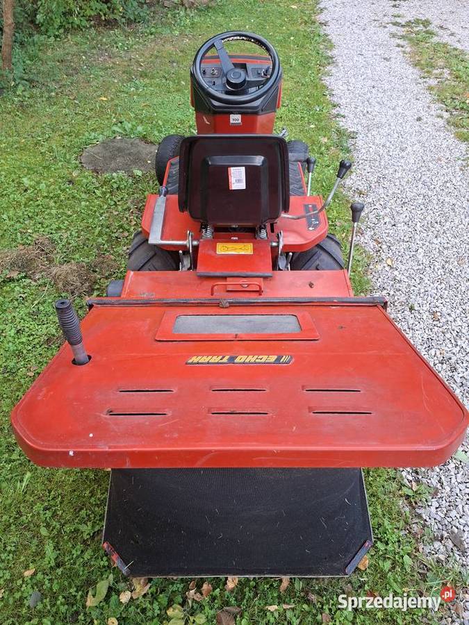 Traktork kosiarka ogrodowy Echo Trak Przyłogi