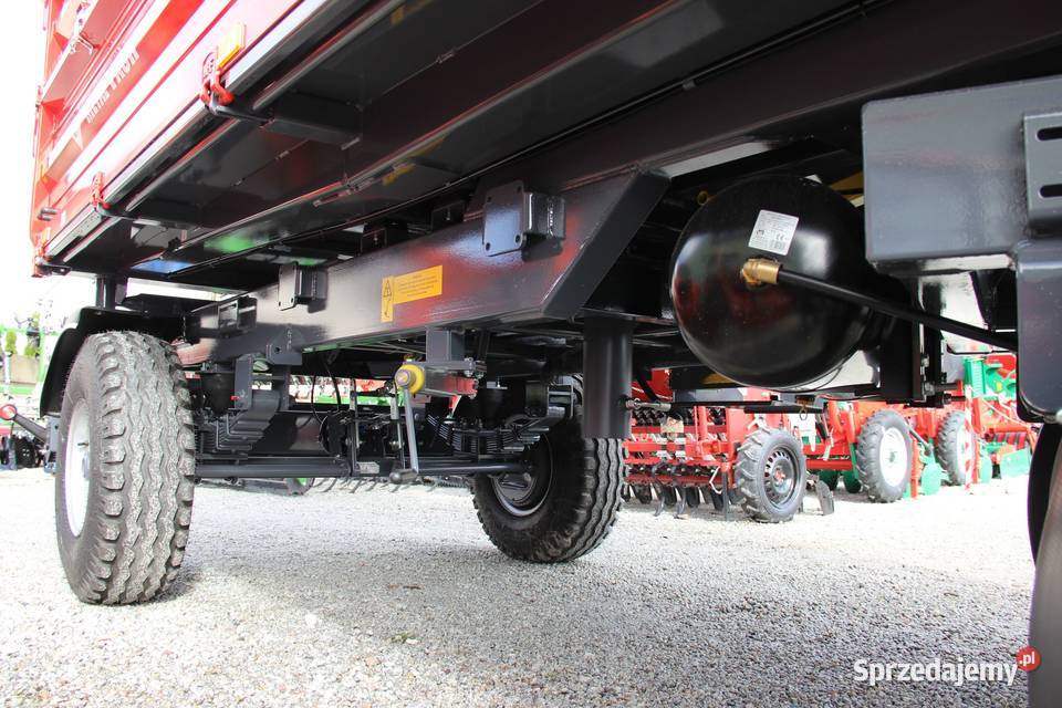Przyczepa rolnicza przyczepy dwuosiowa METALFACH kujawsko-pomorskie Rogóźno