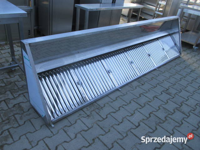 OKAP GASTRONOMICZNY SKOŚNY Z FILTRAMI 3007040 Ostrów Wielkopolski