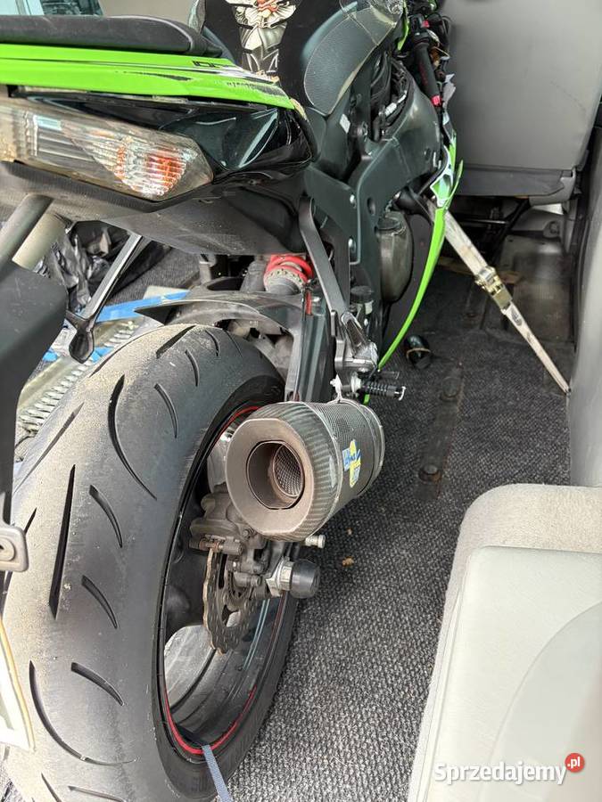 Kawasaki ZX10R Gen 4 uszkodzone warmińsko-mazurskie Elbląg