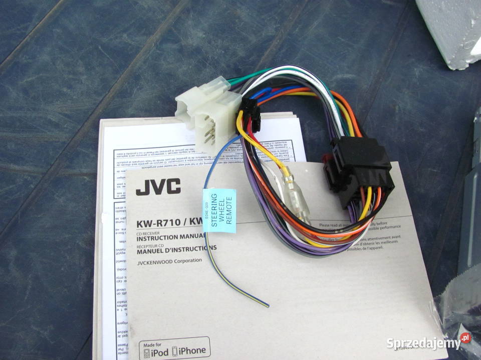 Radioodtwarzacz samochodowy JVC 2 DIN nieużywany łódzkie Łódź sprzedam