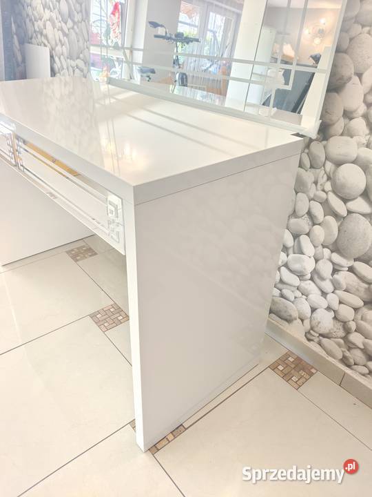 Toaletka 120 wysoki połysk lustro Glamour