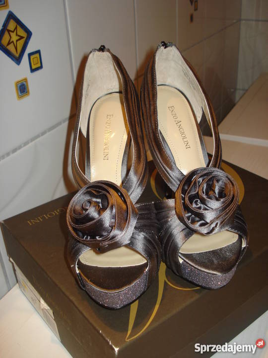 ENZO ANGIOLINI USA SKORA BROKAT ELEGANCKIE Olsztyn
