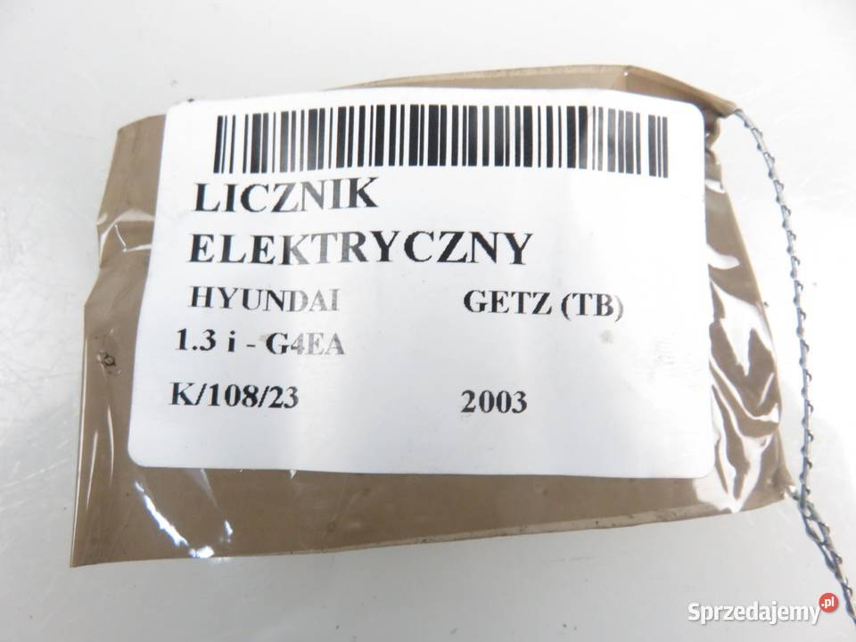 LICZNIK HYUNDAI GETZ TB 13 12V 940031C090