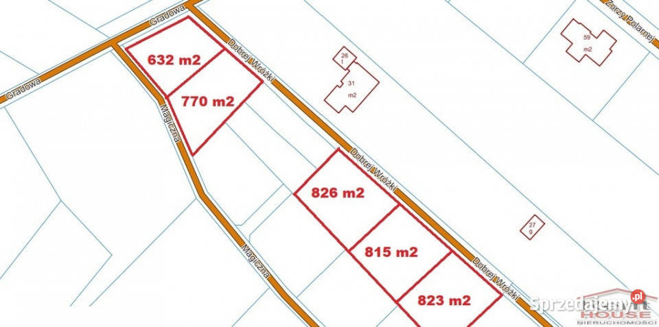 Działka budowlana Szczecin Klucz Prawobrzeże budowlana