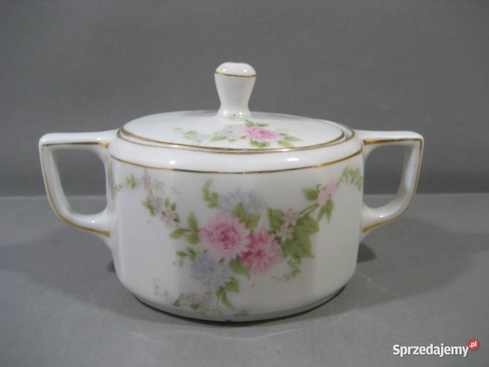 Cukiernica Porcelanowa Rosenthal Kronach Porcelana i szkło