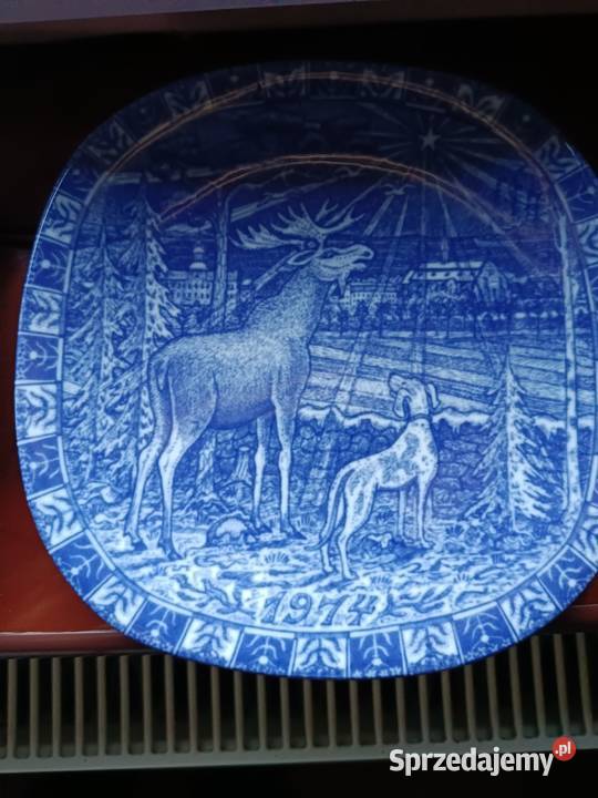 Talerze myśliwskie okolicznościowe szwedzkie kujawsko-pomorskie Lipno
