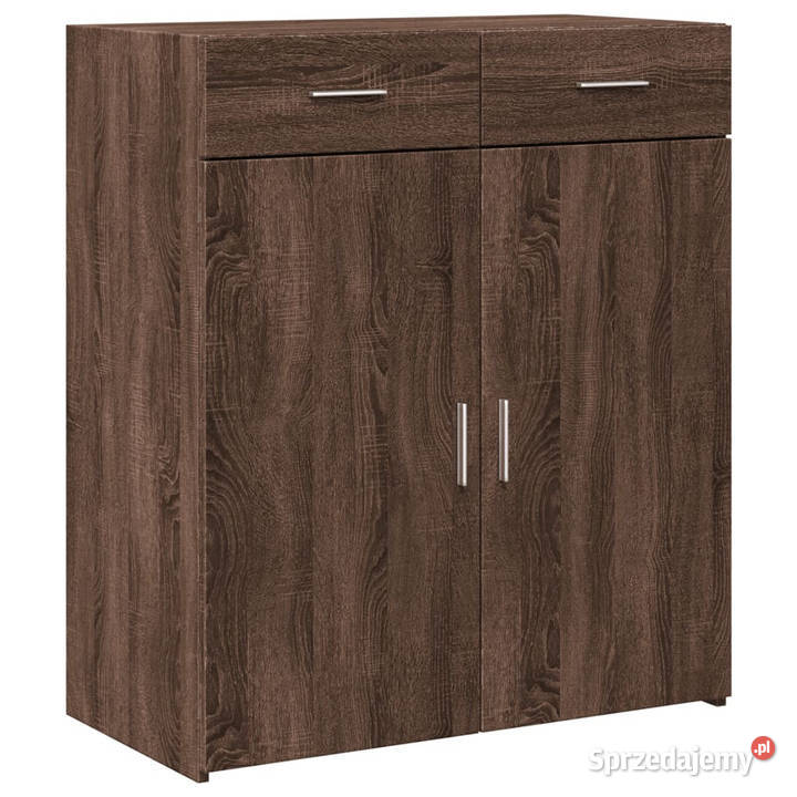 Szafka brązowy dąb 80x425x93 materiał Warszawa