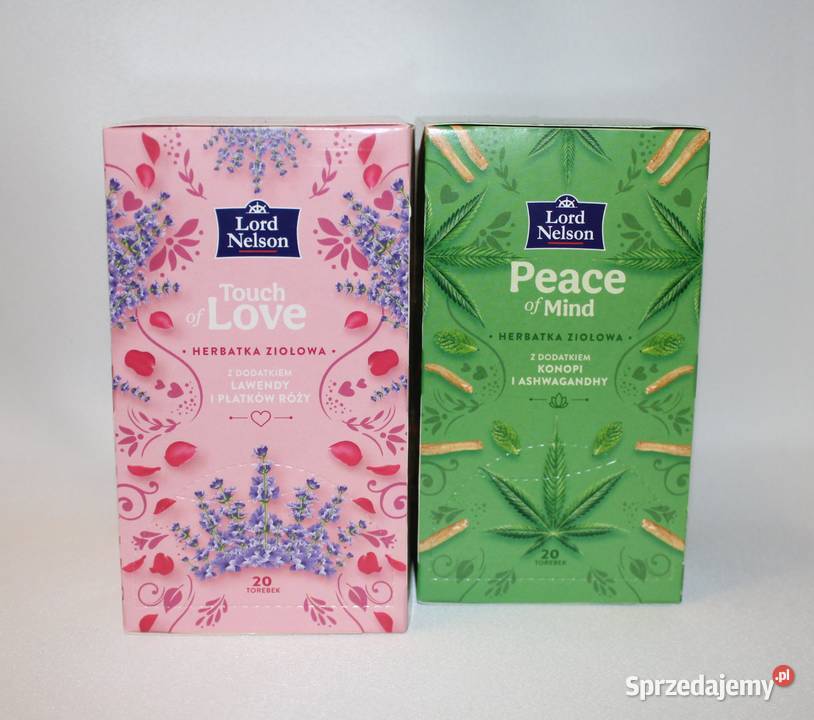 Herbata Lord Nelson Love róża lawenda i Peace wielkopolskie