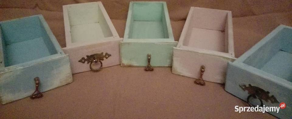 OKAZJA Stare szuflady shabby chic rękodzieło Rajec Szlachecki