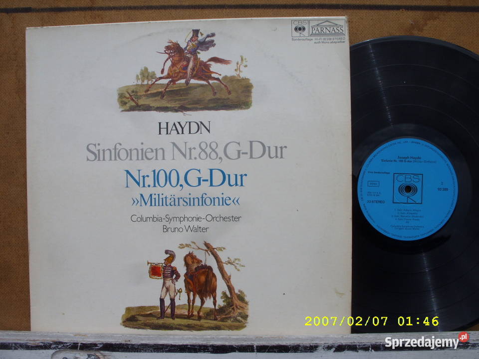 Klasyka LP JOSEPH HAYDN 4 plyty winylowe Wołów