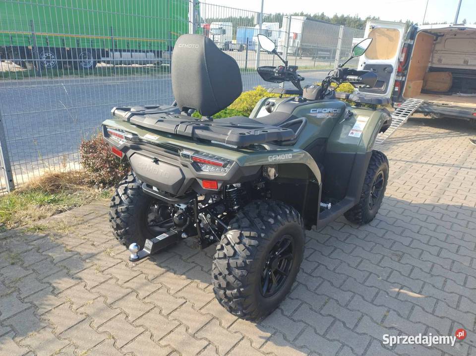 ATV CF MOTO CFORCE 520L EPS pług kufer Raty 0 Motoryzacja mazowieckie Siedlce