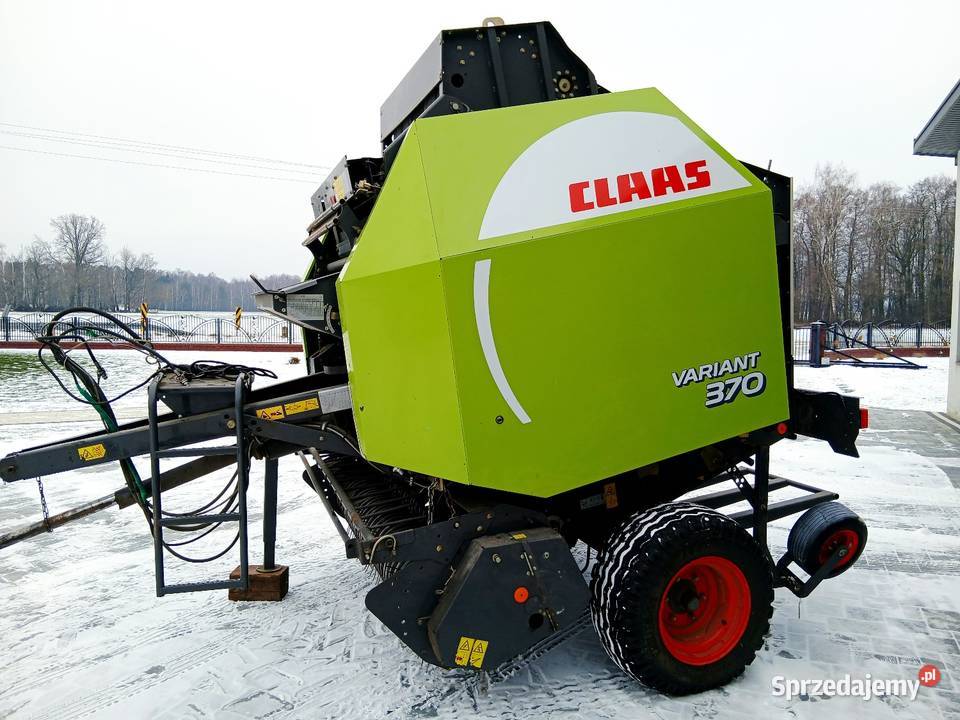 Prasa Claas Variant 370 ładnym stanie Sieradz