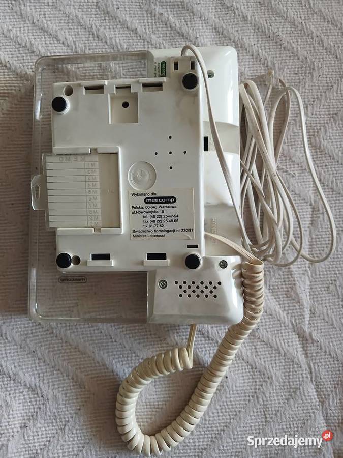Kultowy telefon stacjonarny PRL lata 90 Warszawa