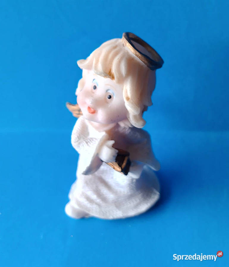 figurka ceramiczna Anioł z latarnią Suwałki sprzedam