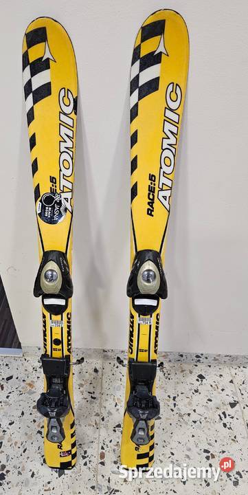 Narty dziecięce Atomic Race 5 z wiązaniami Oświęcim