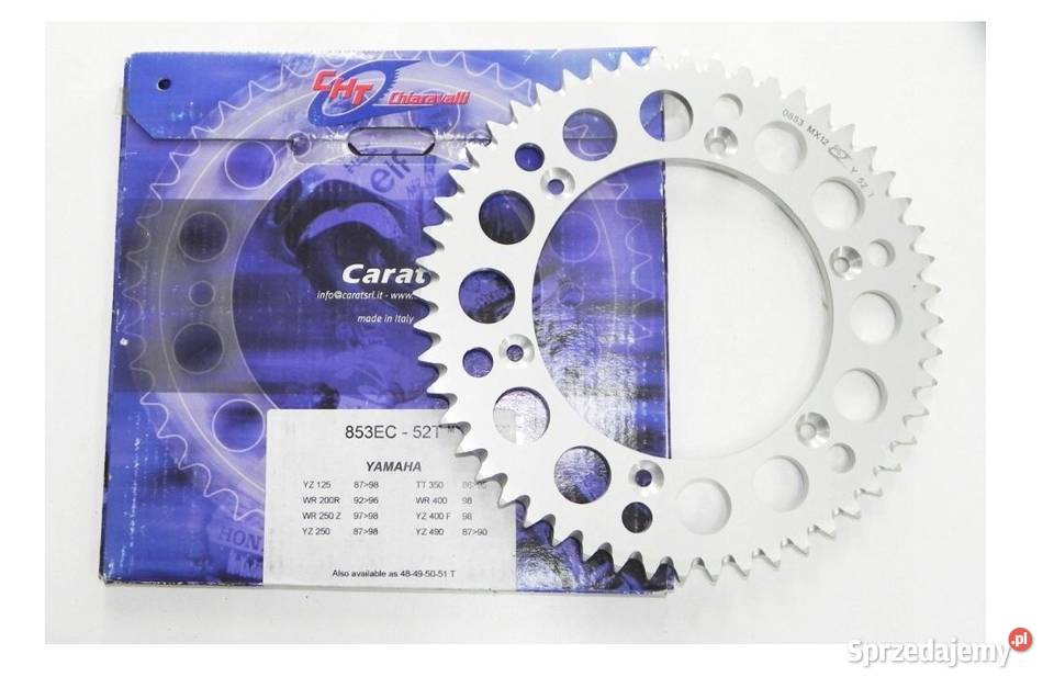 ZĘBATKA YAMAHA YZ 125 250 490 WR 200R 250Z TT Bielsk Podlaski