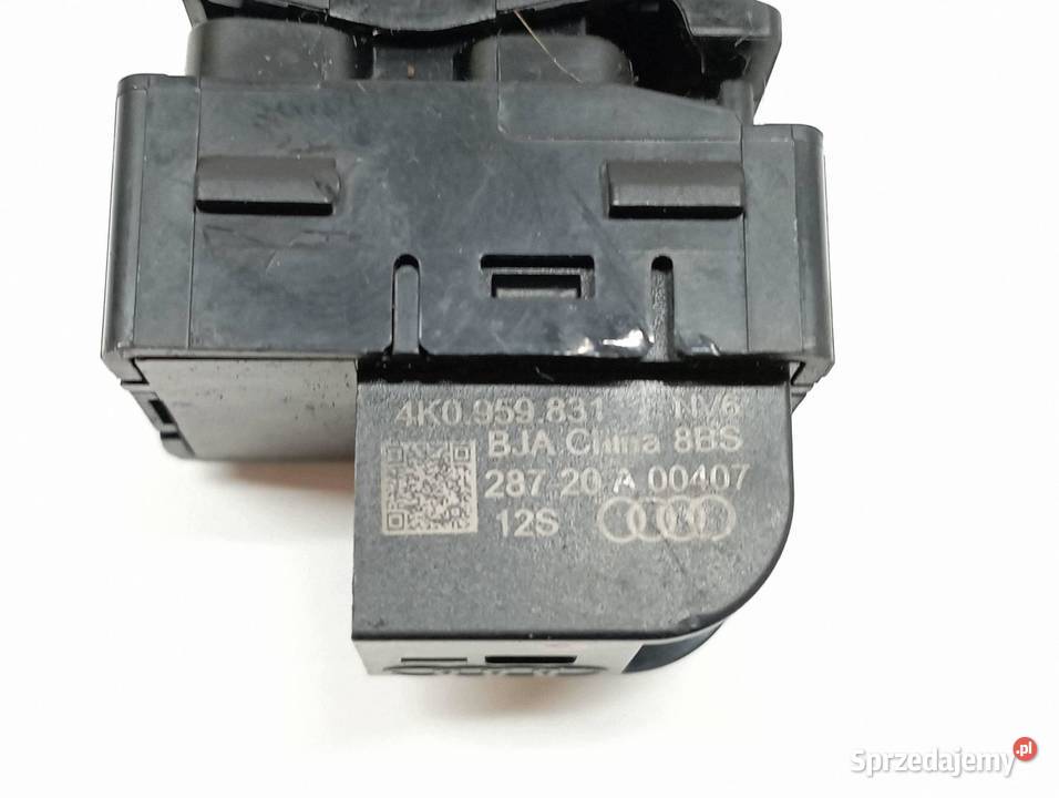 PRZEŁĄCZNIK SZYB LUSTEREK KLAPY 4N0959565 Panele sterowania, przełączniki