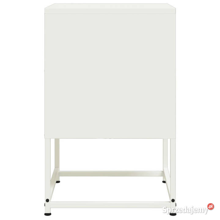 Szafka nocna biała 36x39x605 stal WM846456 Warszawa