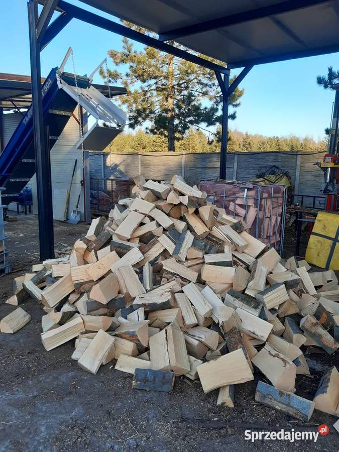 Drewno kominkowe opałowe sosna brzoza buk dąb Bukowno