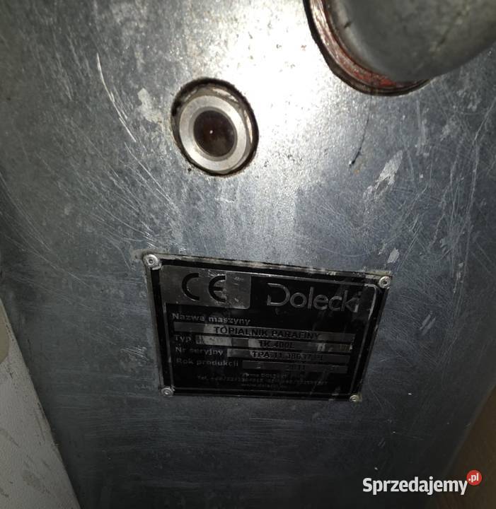 Hydrauliczna prasa do produkcji świec Gdańsk