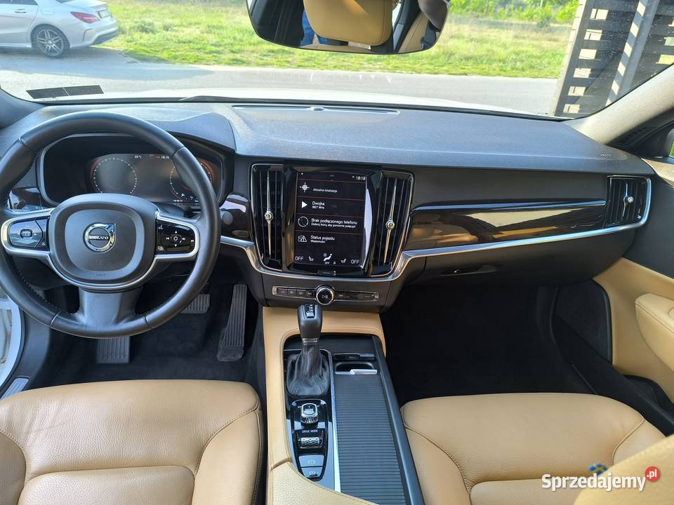 Volvo S90 20 T6 AWD super stan ZAREJESTROWANY mazowieckie Sobolew