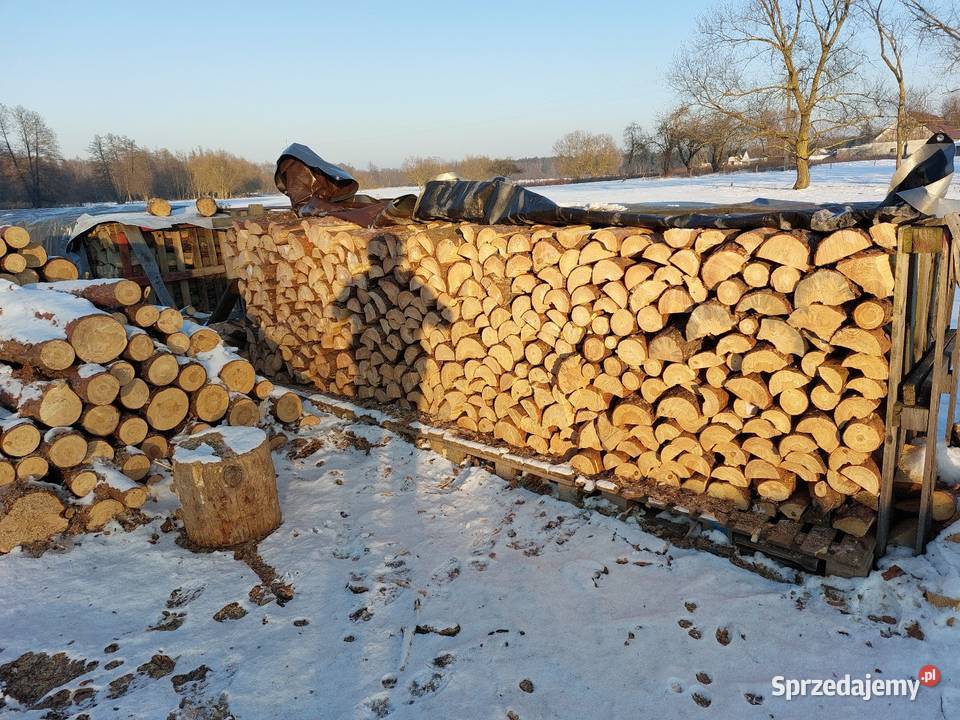 Drewno opałowe sosnowe łupane Ogrzewanie Sadowne