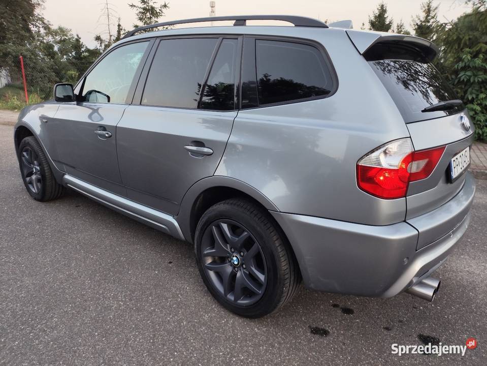 BMW X3 e83 30d manual Mpakiet relingi dachowe Osiek nad Notecią