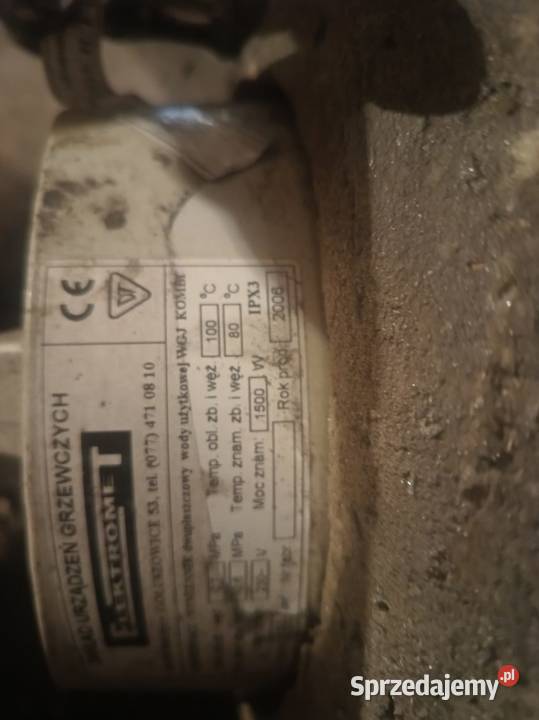 Boljer dwu plaszczwy 120 litrowy elektryczny Biała Podlaska