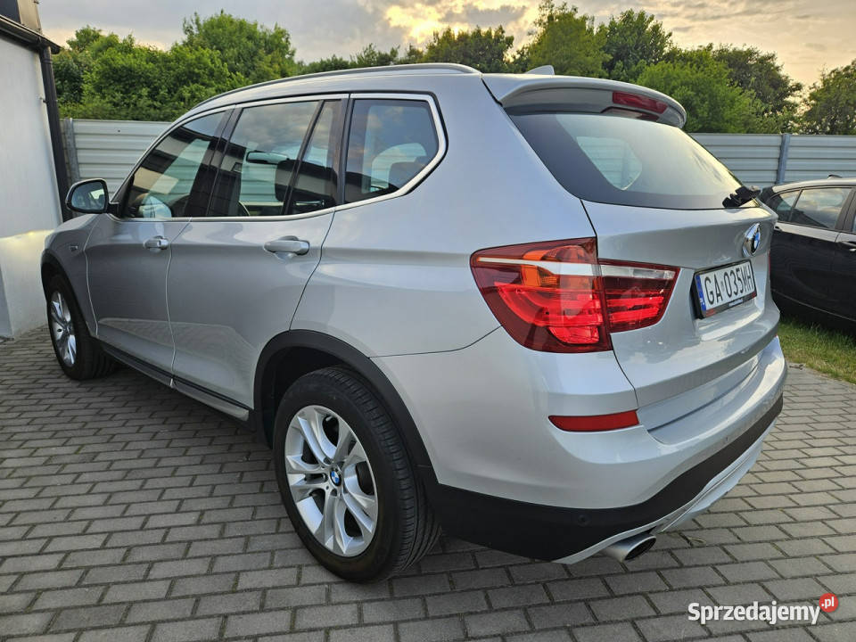 BMW X3 20 190 automat XDRIVE bezwypadek ZADBANA Gdynia