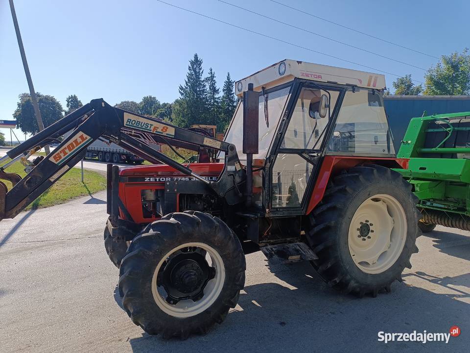 Zetor 7745 z ładowaczem Dragany