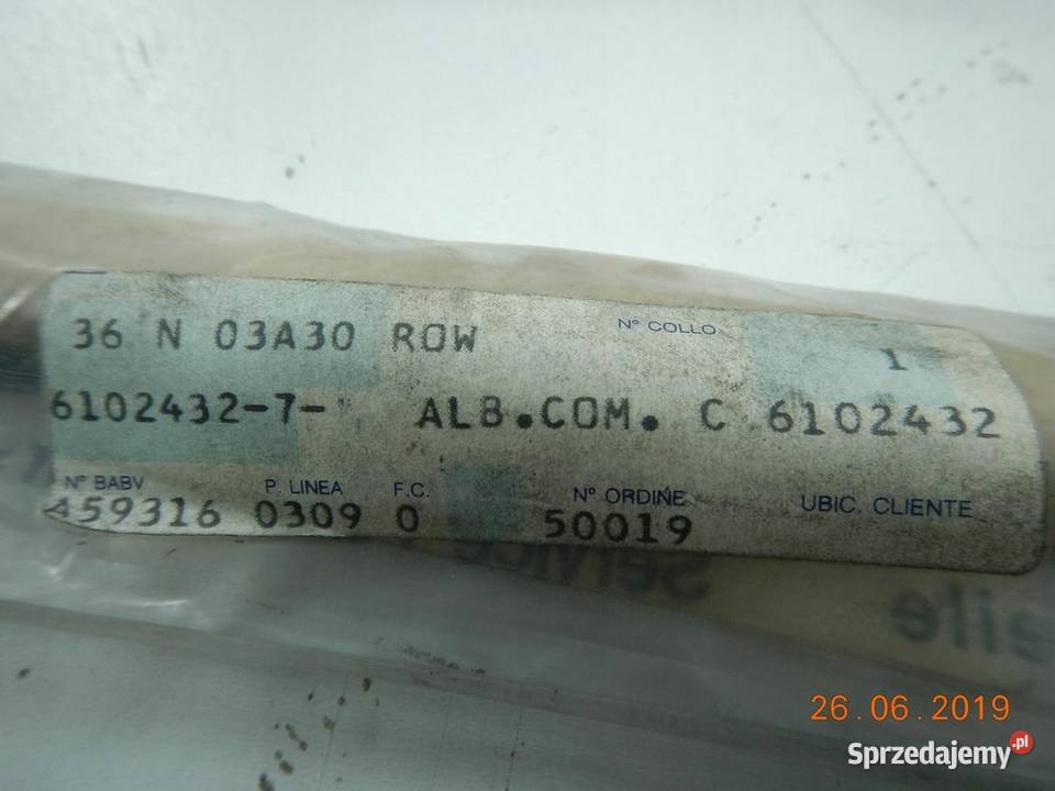 WAŁEK SKRZYNI BIEGÓW FORD ESCORT MK4 MK5 MK6 MK7