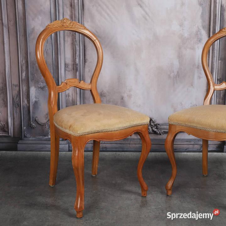 ARTexpert Para krzeseł Ludwik krzesło krzesła Dobrzany