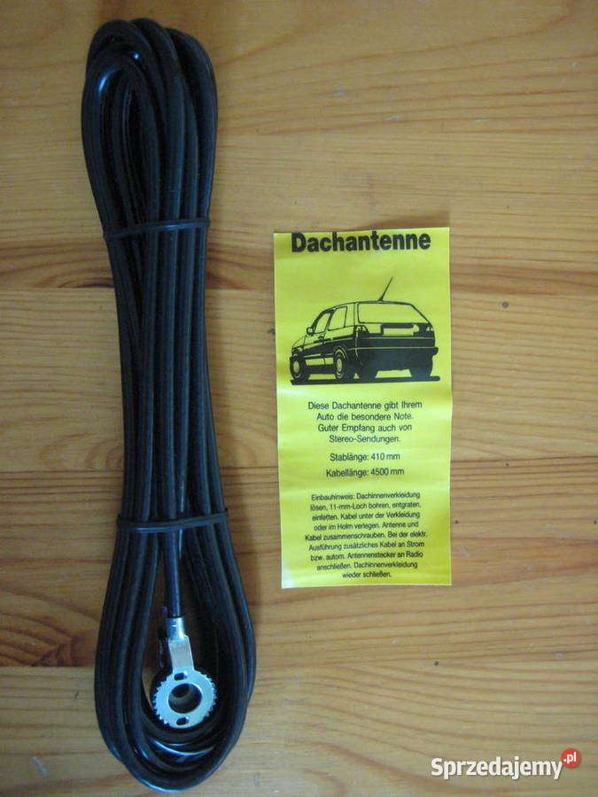 Kabel antenowy do anteny samochodowej dachowe