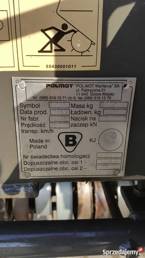 Prasa Warfama Z543 sprzedam