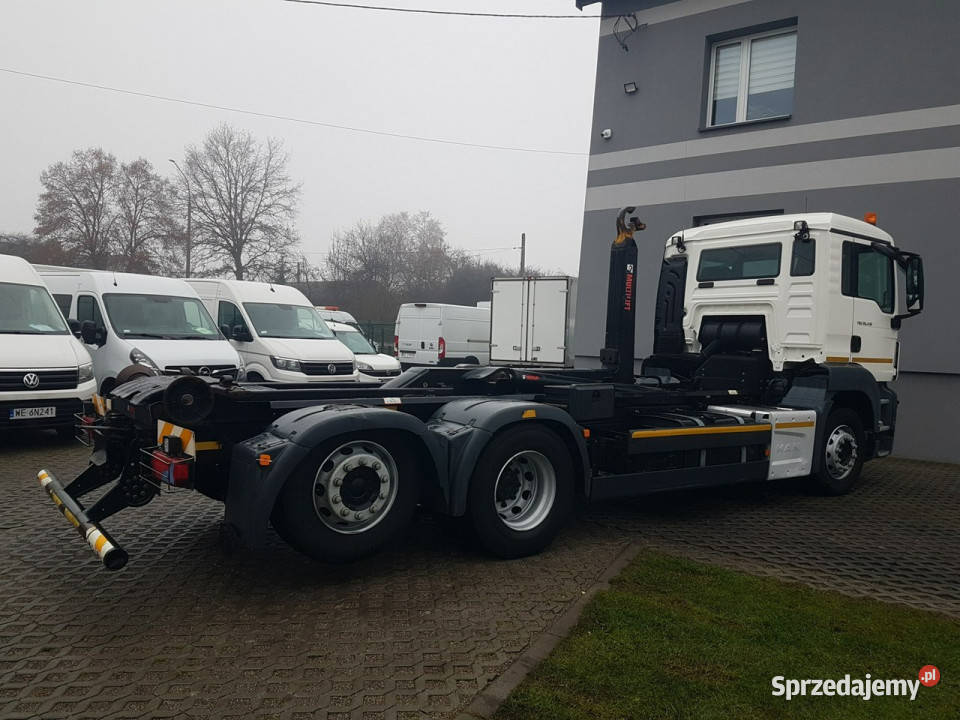 MAN TGS 26430 3 OSIE HAKOWIEC MULTILIFT OPTIMA Samochody ciężarowe śląskie Poręba sprzedam