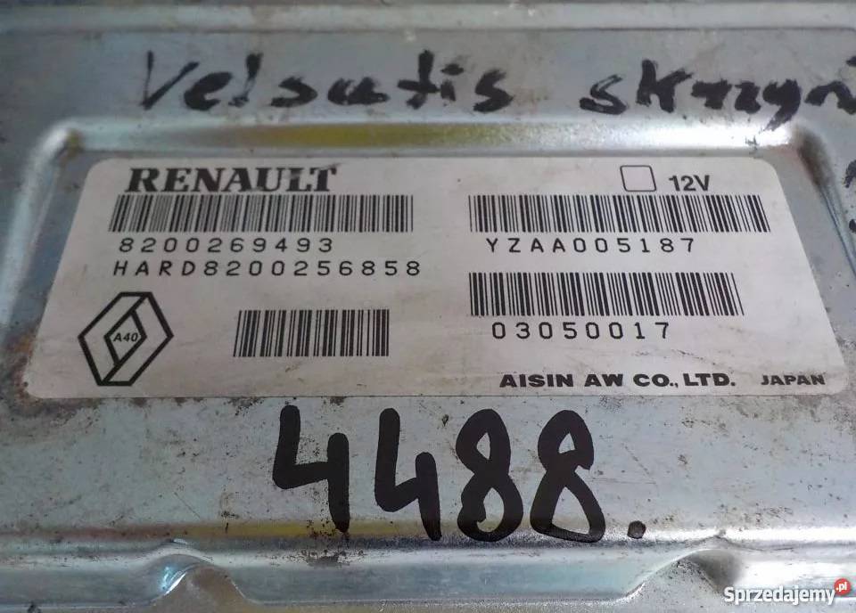KOMPUTER SKRZYNI RENAULT ESPACE IV 30 DCI wielkopolskie