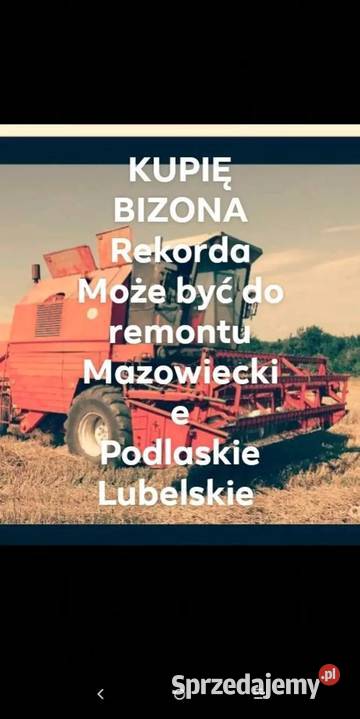 Bizon Rekord kupiew promieniu do 200 Siedlce